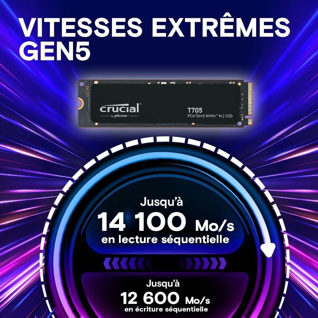 SSD Crucial T705 Gen5