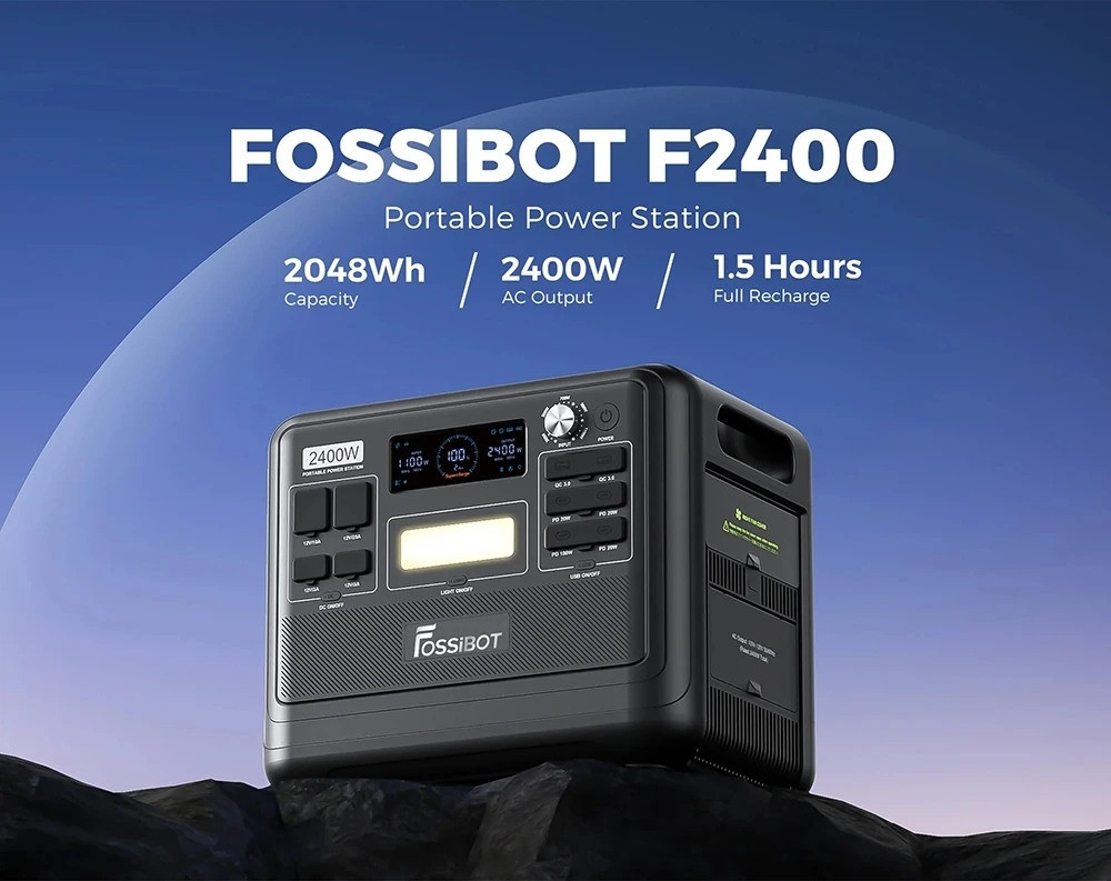 station energy fossibot f2400
