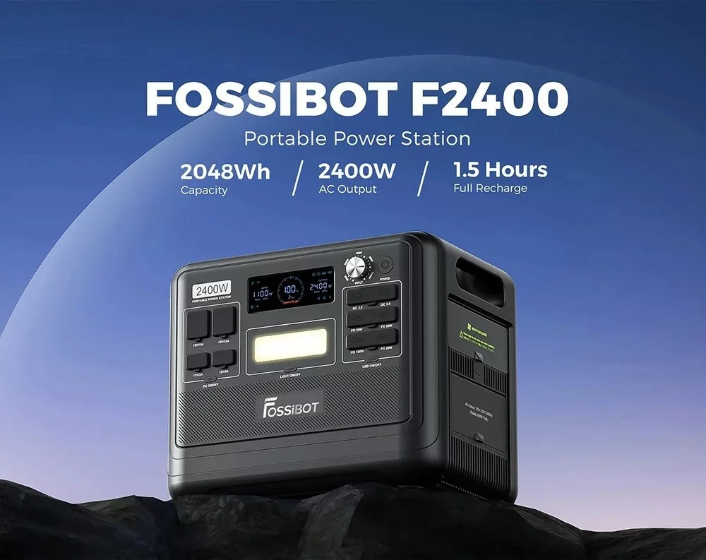 station energie fossibot f2400