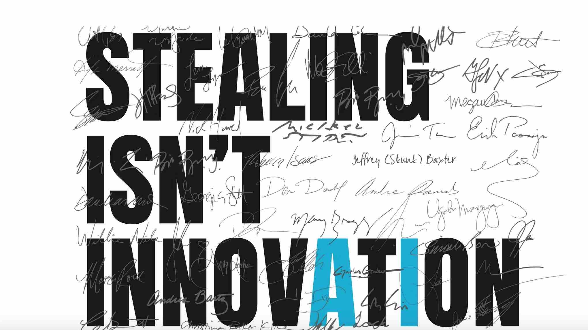 Stealing Isn&acirc;t Innovation