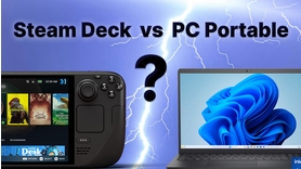 Steam Deck ou PC portable : quel est le meilleur rapport qualité-prix ?