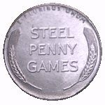 Steel Penny Games   logo
