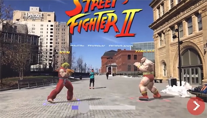 Street Fighter 2 ARKit