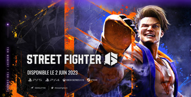 Street fighter 6 affiche