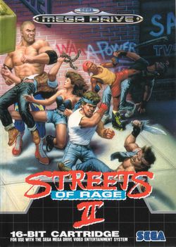 Streets of Rage II   Pochette