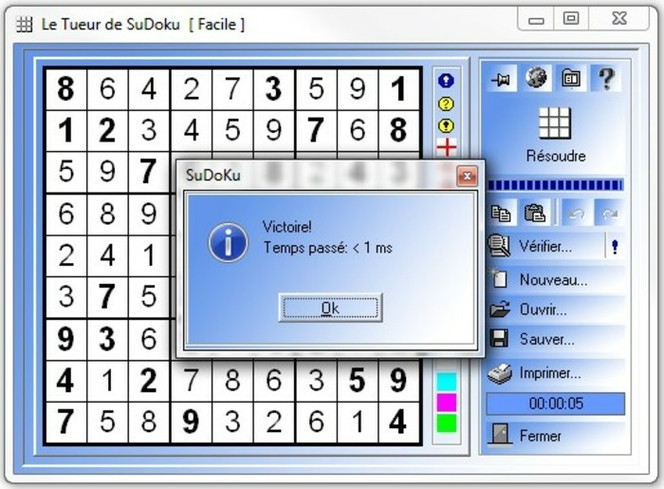 SuDoKu-Cracker screen