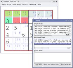 Sudoku Sensei screen 1