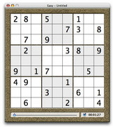 SudokuAdept : un jeu de sudoku pour Mac