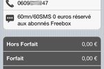 Suivi conso Free Mobile iPhone 1