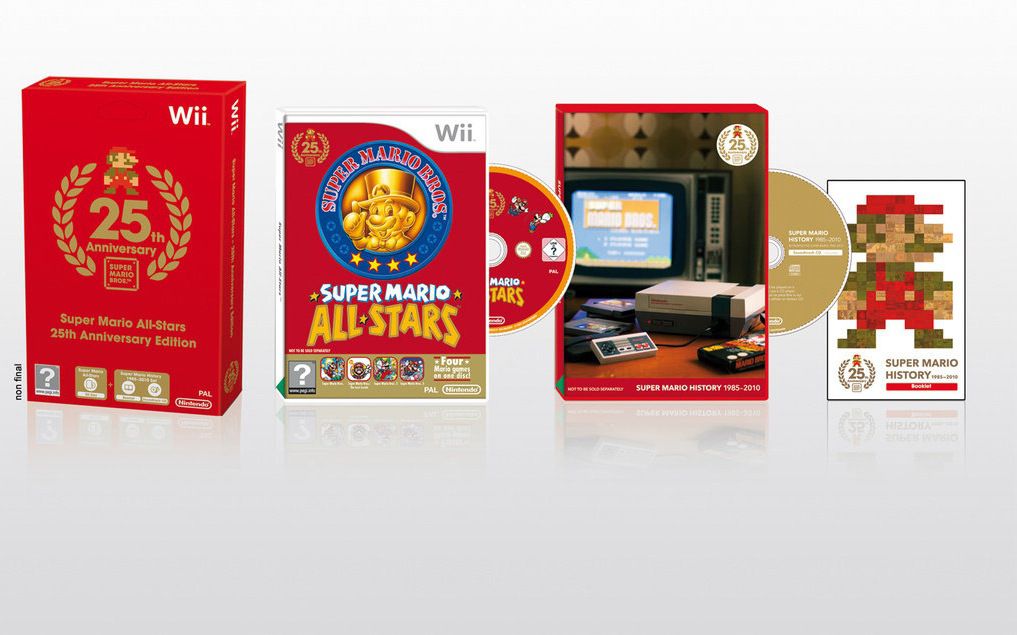 Super Mario All-Stars Wii - pack