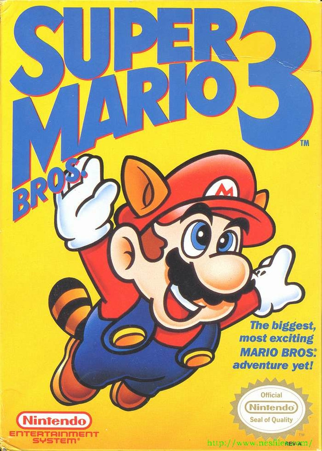 Super Mario Bros. 3 - Pochette