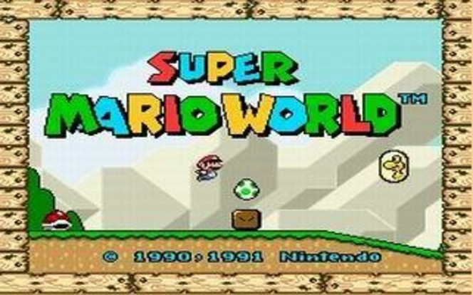Super Mario World Deluxe screen 1