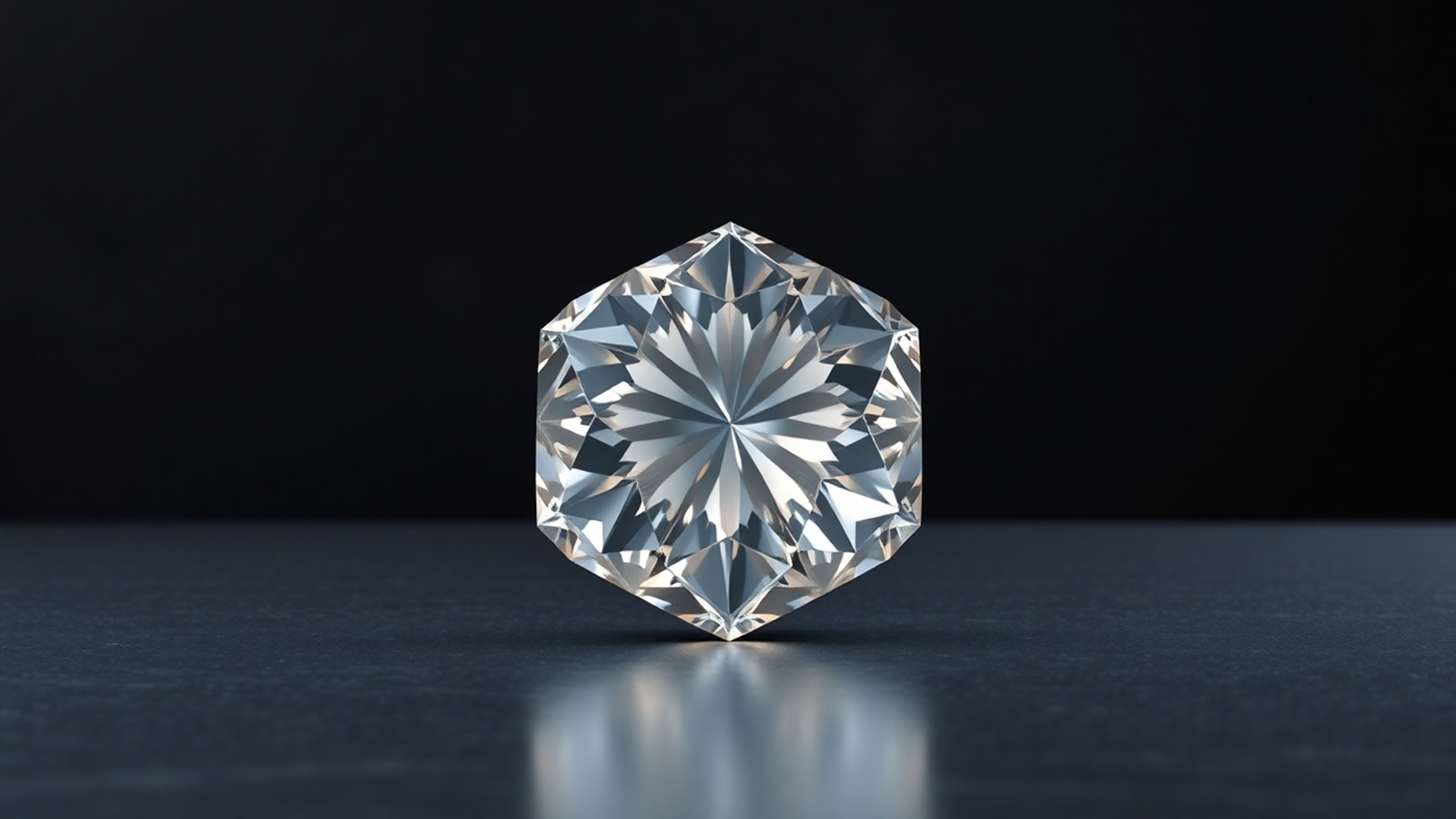 superdiamant hexagonal illustration IA