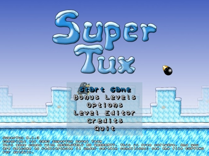 SuperTux screen 1