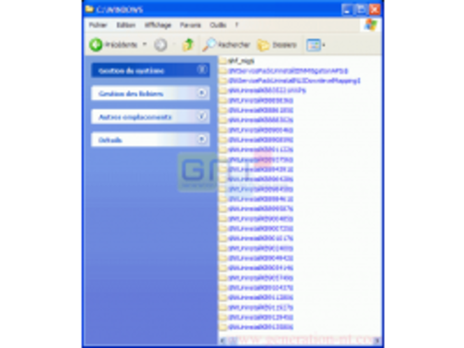 supprimer dossier fichiers désinstallation mises à jour Windows (Small)