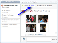 swapper swapper avec fleche