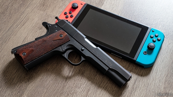 Switch arme &agrave; feu