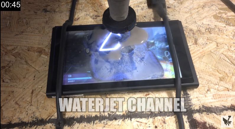 Switch waterjet