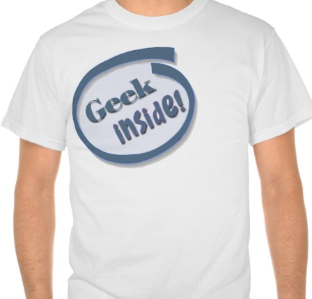 T-shirt Geek Inside