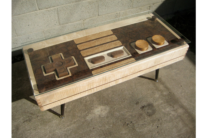 Table bois Nintendo NES - 1
