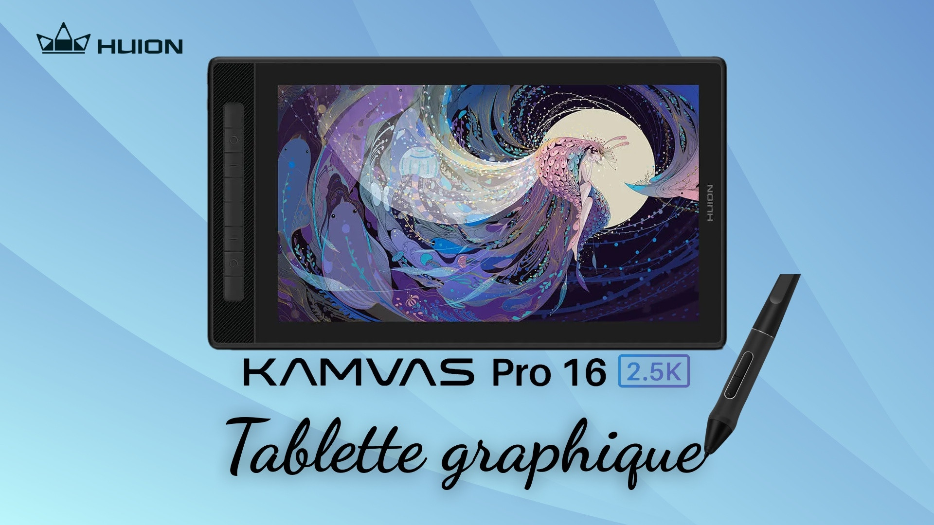 Tablette graphique Huion Kamvas Pro 16 2.5k