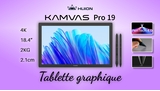 Huion présente la Kamvas Pro 19 : une tablette graphique 4K qui redéfinit la création numérique