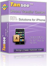 Tansee iPhone Transfer Contact : sauvegarder la liste de contacts de son iPhone