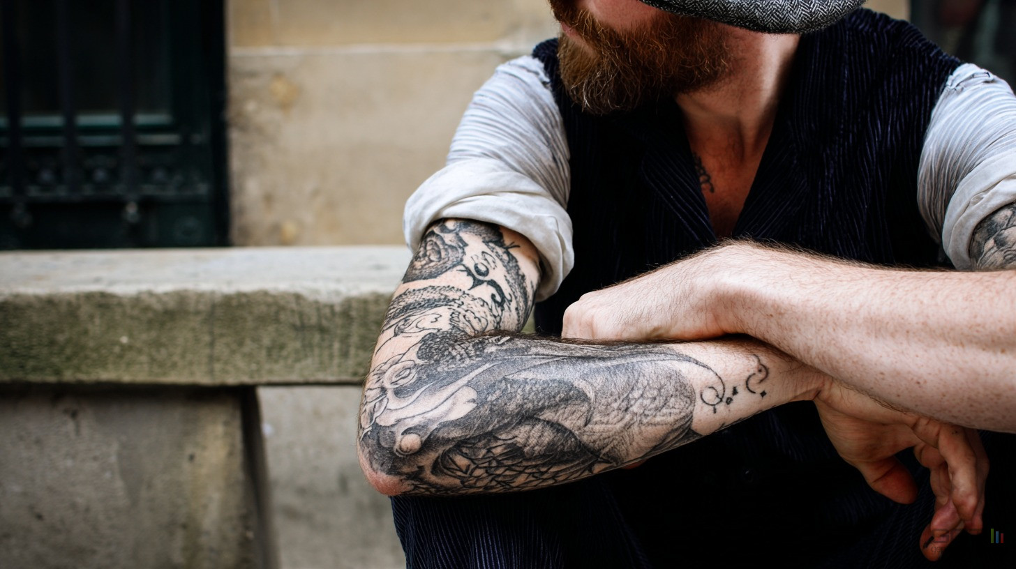 Des tatouages qui apparaissent et disparaissent à la demande