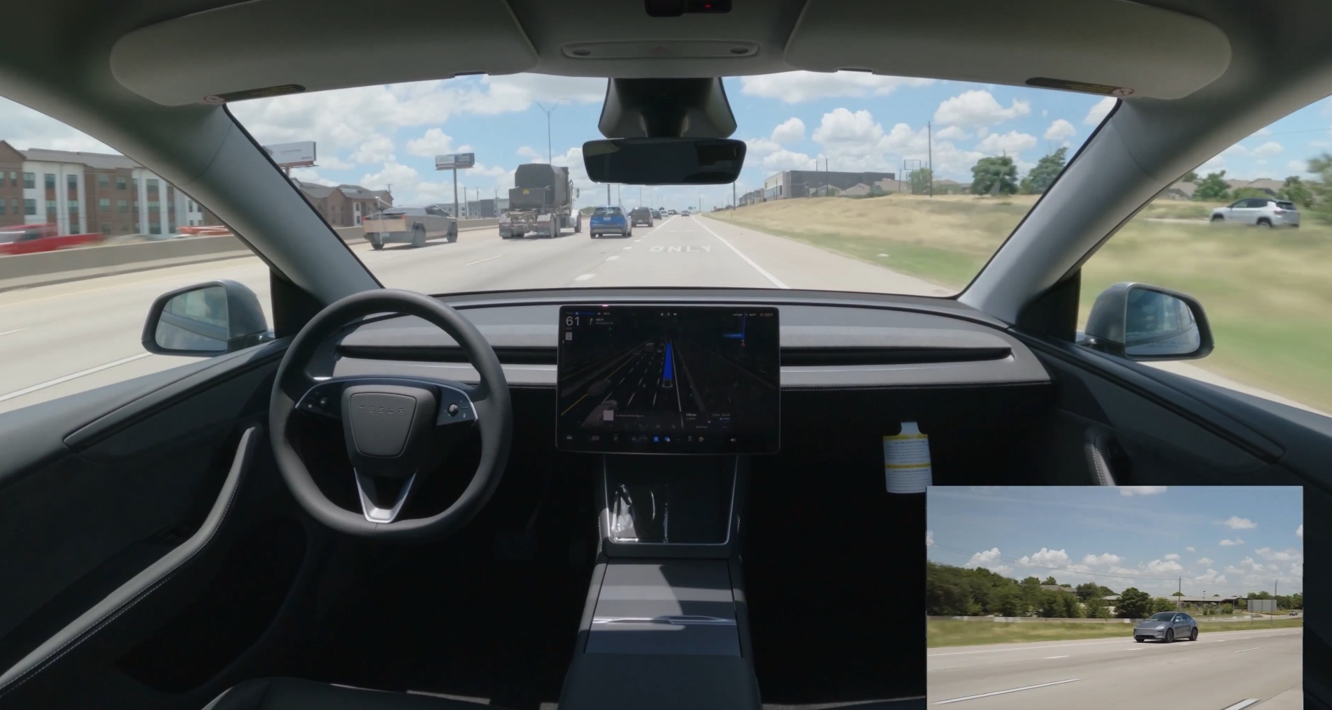 Teesla livraison autonome