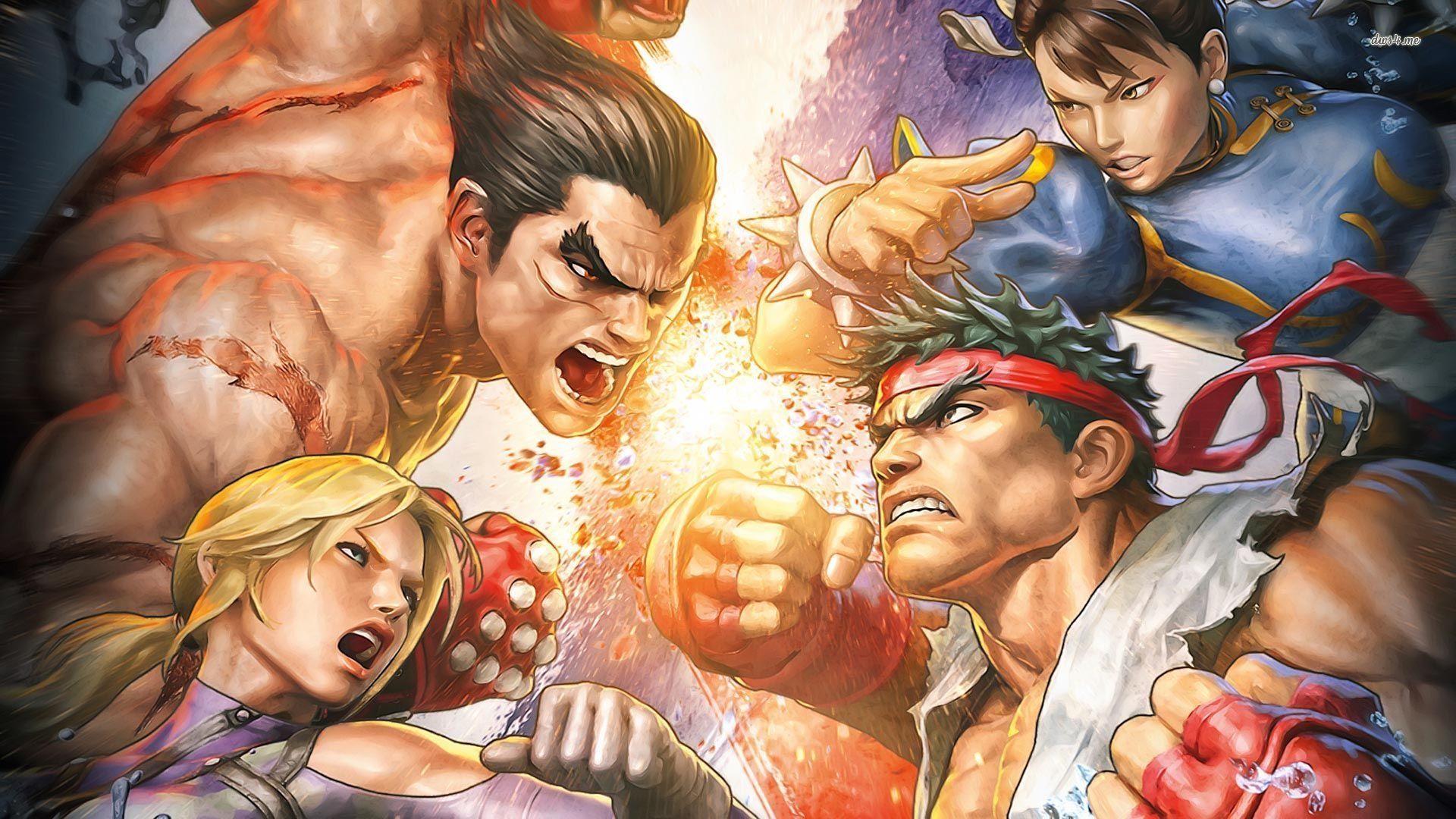 Tekken X Street Fighter - artwork