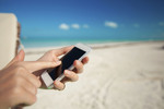 téléphone plage