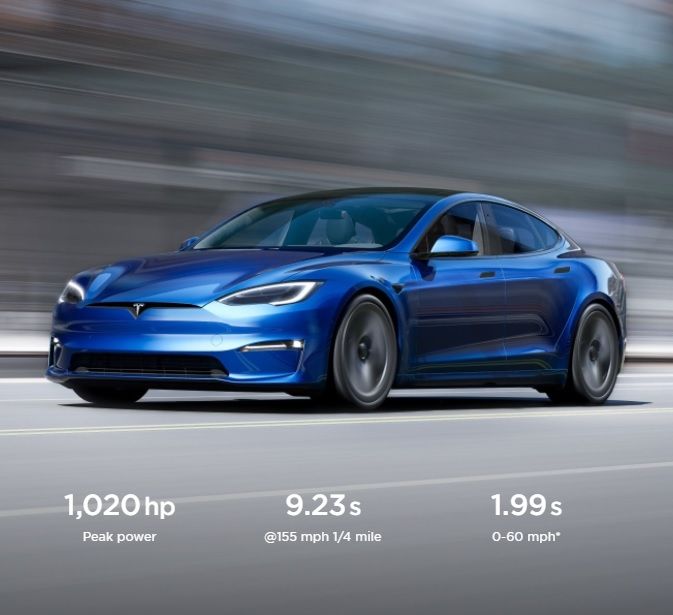 Tesla Model S Plaid: new speed record at nearly 350 km/h!