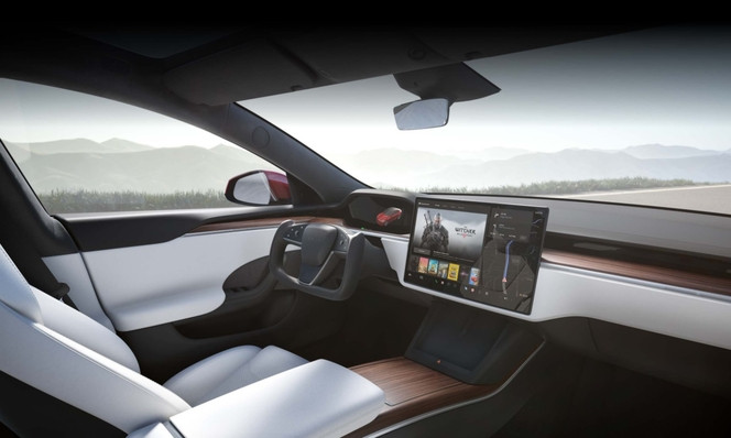 Tesla Model S Plaid interieur