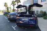 Tesla Model X P90D Falcon Wing