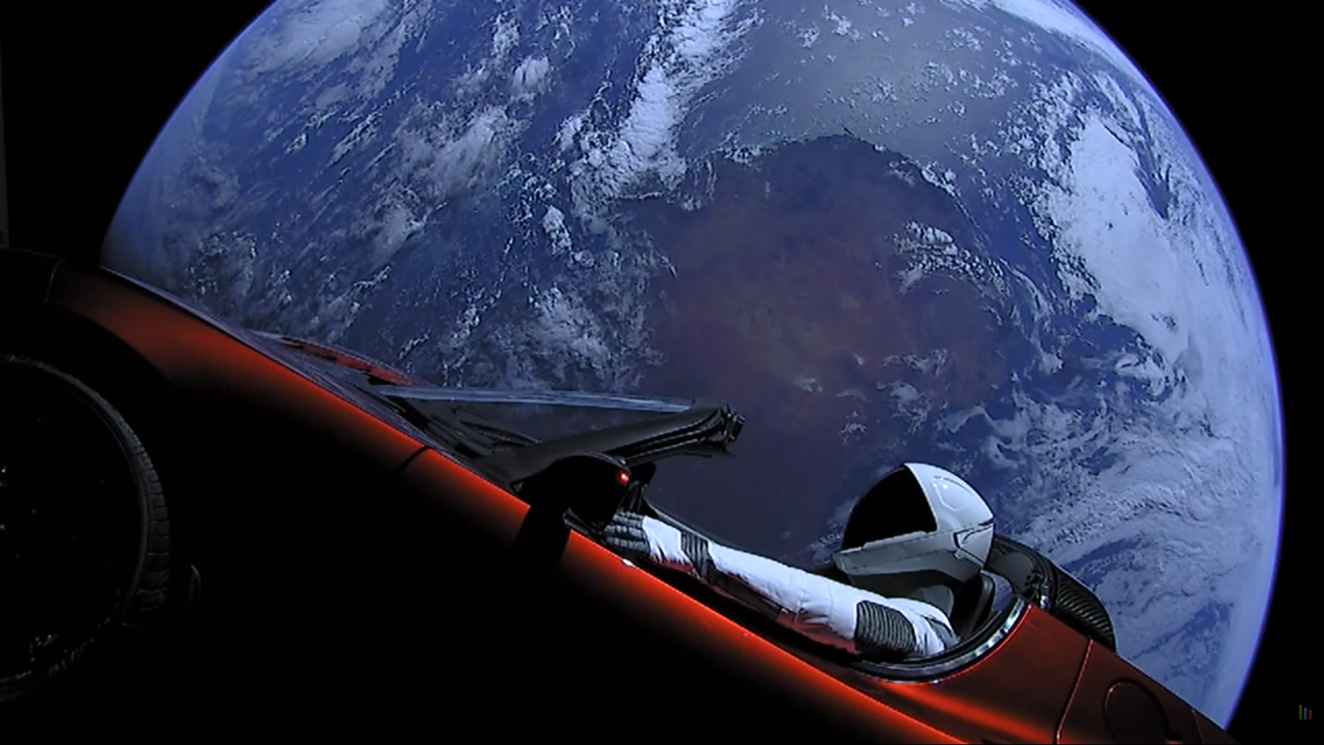 Tesla roadster Starman 02