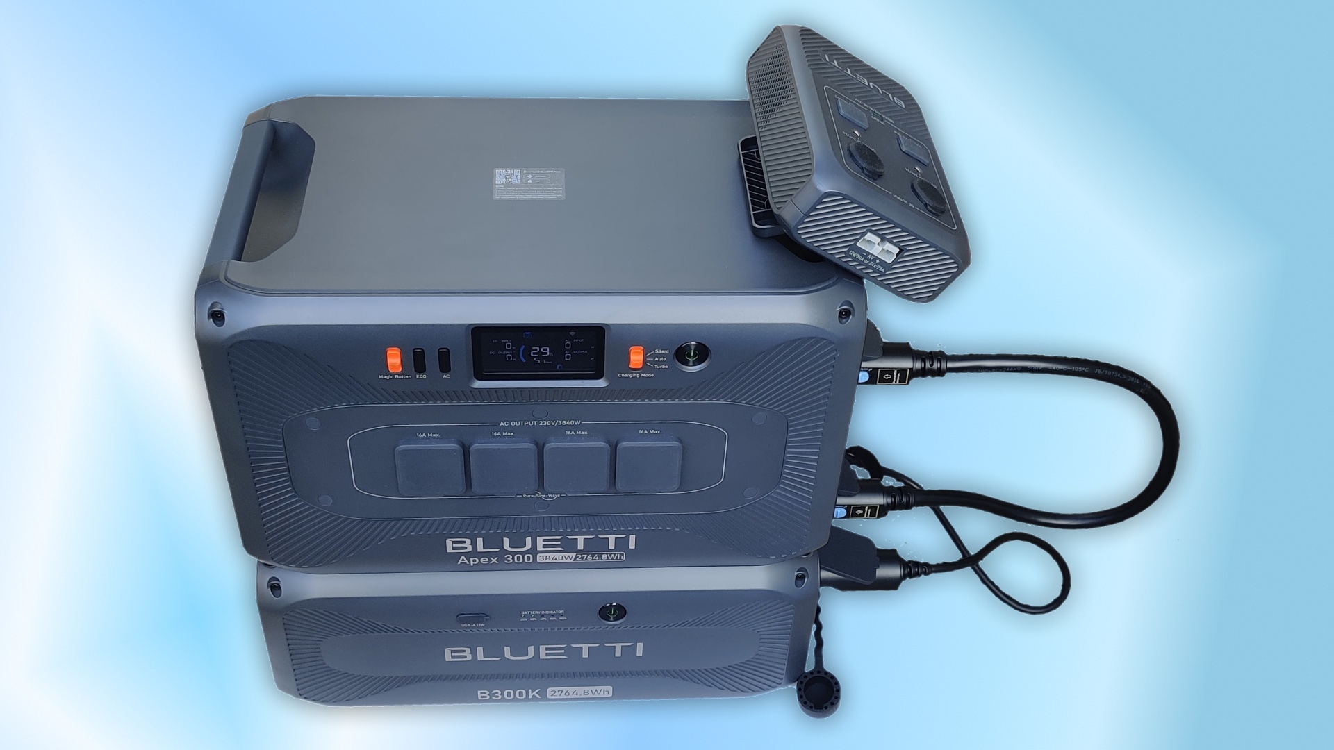 Test Bluetti B300K - Hub D1 - Batterie B300K assemblÃ©