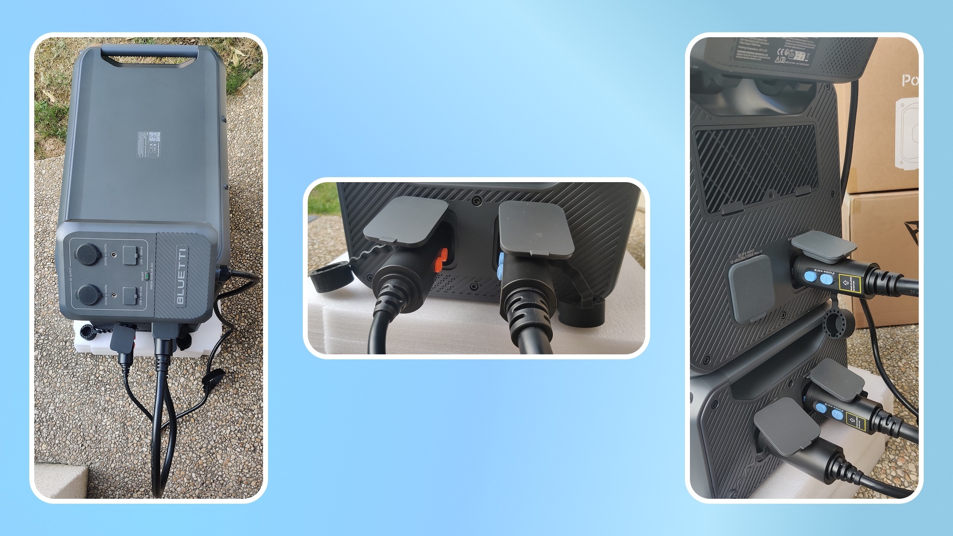 Test Bluetti B300K - Hub D1 - Batterie B300K