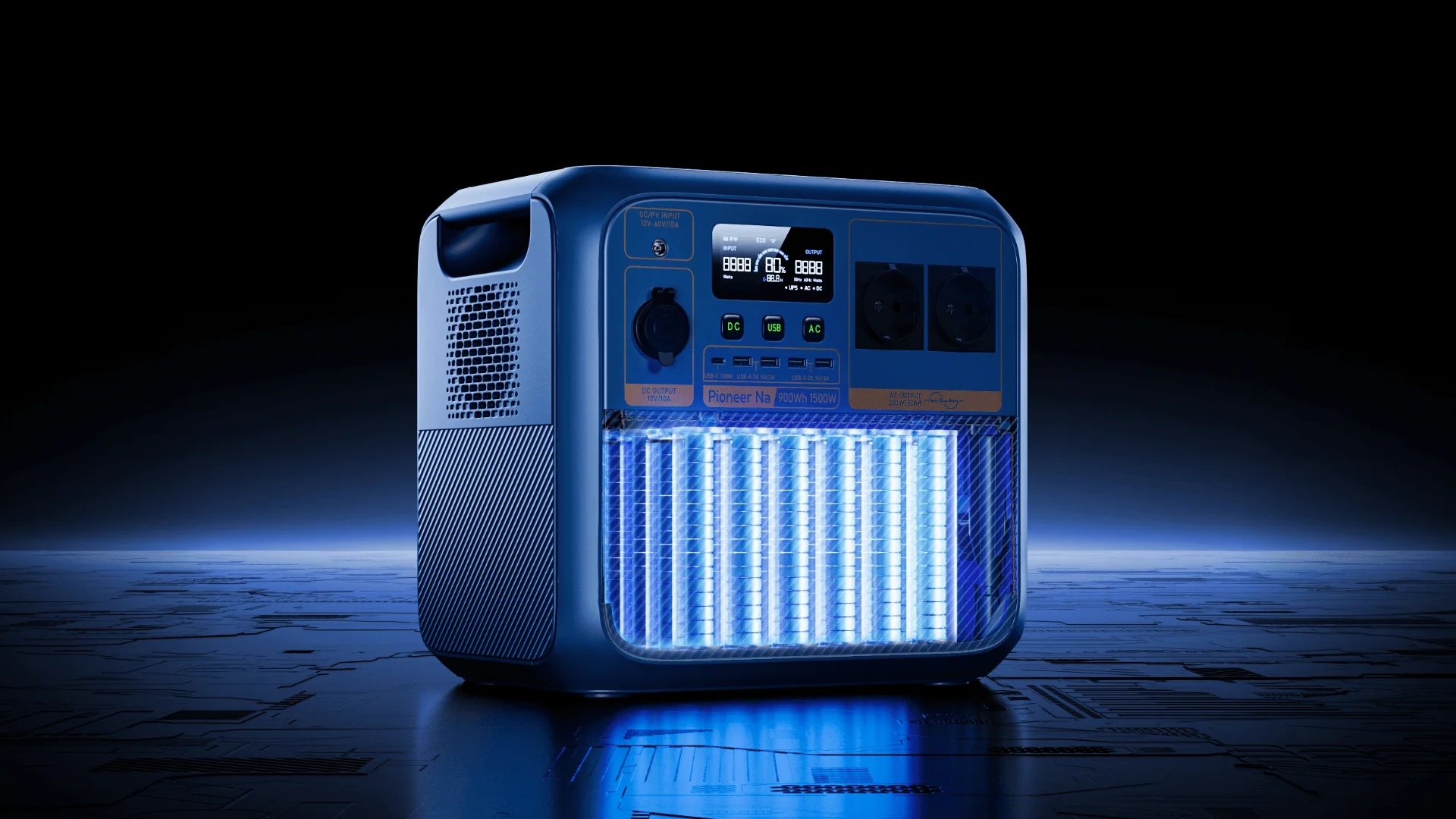 Test Bluetti Pioneer Na - cellules batterie