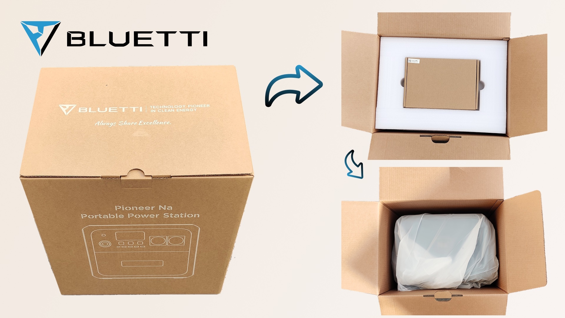 Test Bluetti Pioneer Na - DÃ©ballage