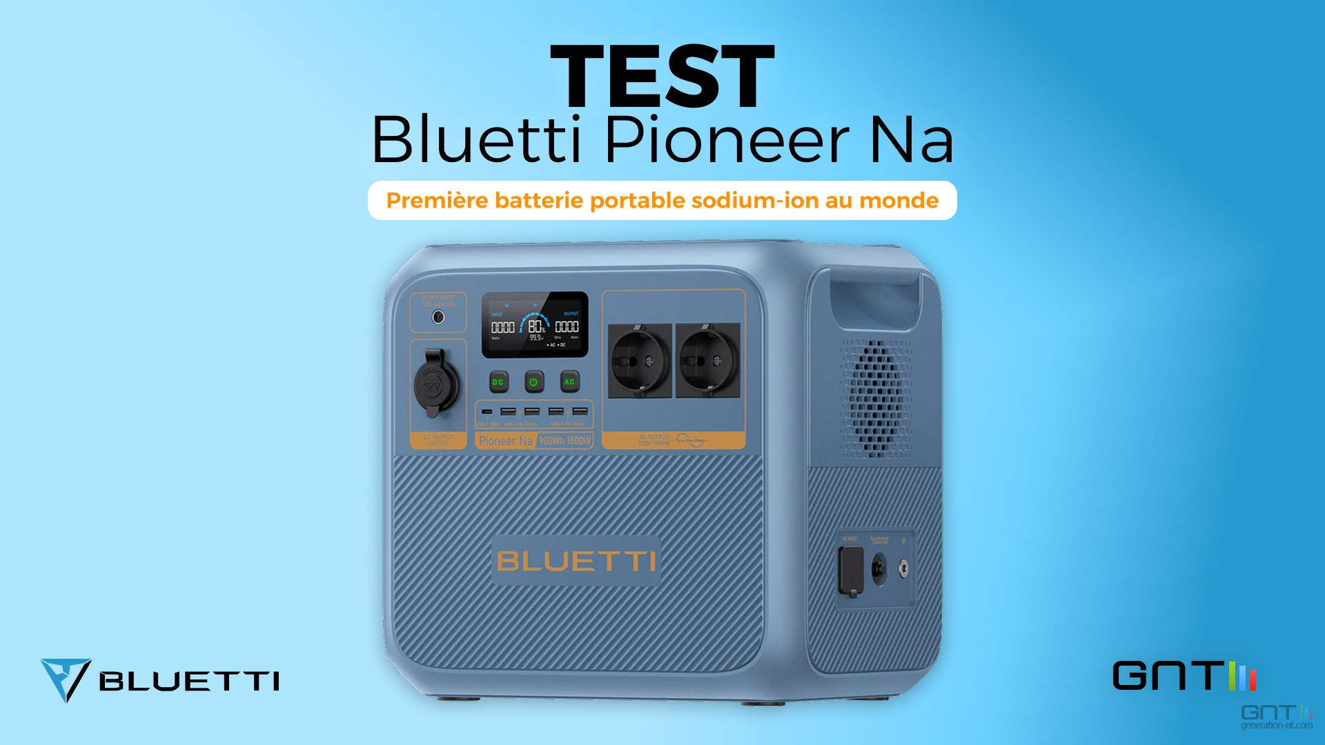 Test Bluetti Pioneer Na : une station électrique sodium-ion qui brave le froid