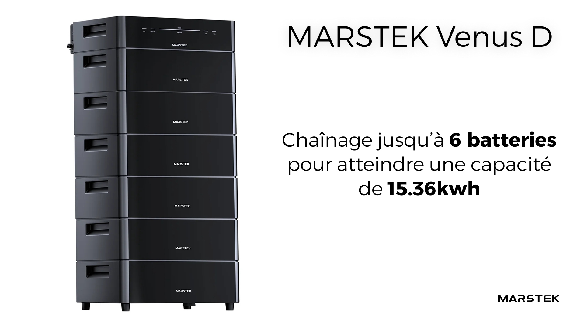 Test Marstek Venus D - Chainage 6 batteries