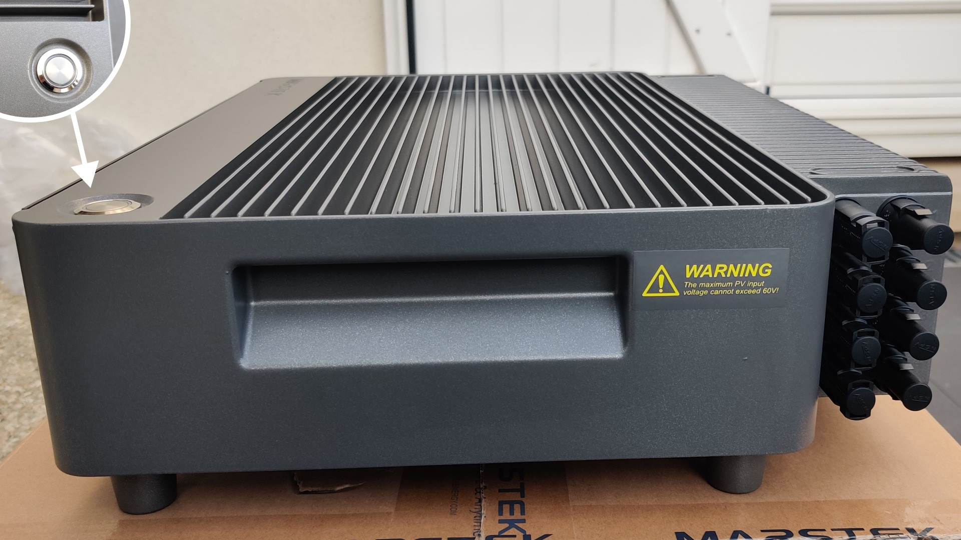 Test Marstek Venus D - Connecteurs MC4