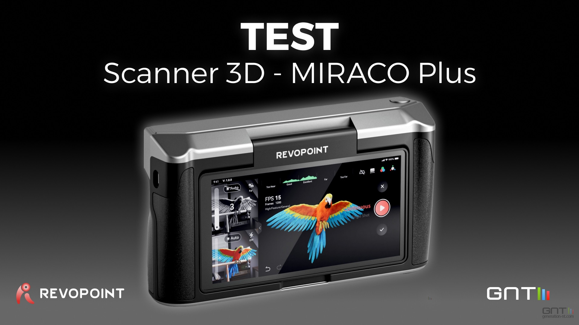 Revopoint MIRACO Plus : le scanner 3D polyvalent ultime ?