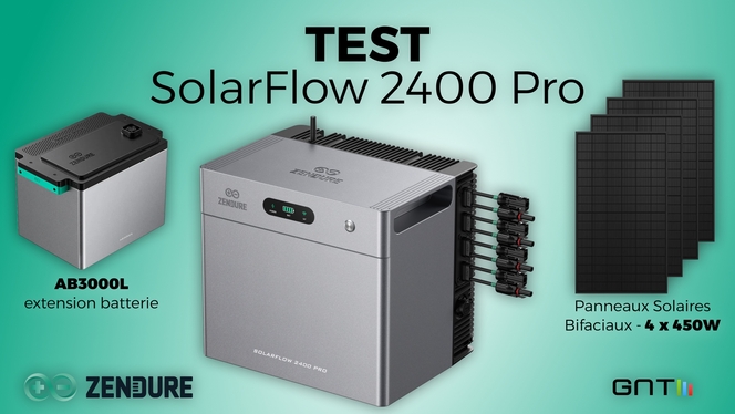 Test SolarFlow 2400 Pro : un kit solaire simple pour produire plus d'énergie chez soi