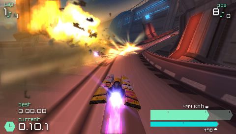 test wipeout pulse PSP image (21)