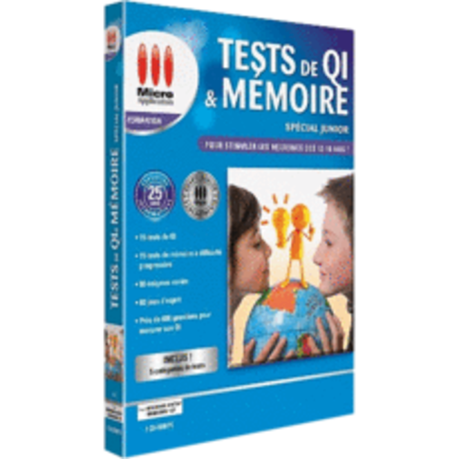 Tests de QI et Mémoire spécial Junior