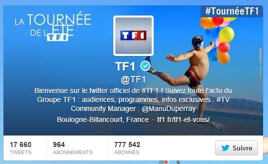 TF1 twitter