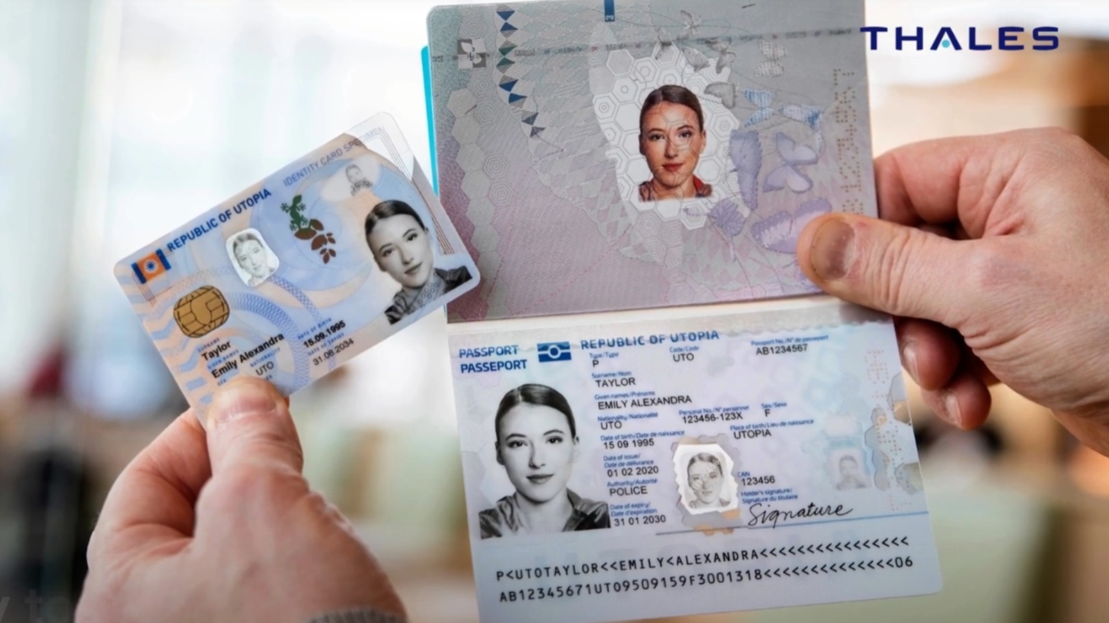 Thales carte a puce