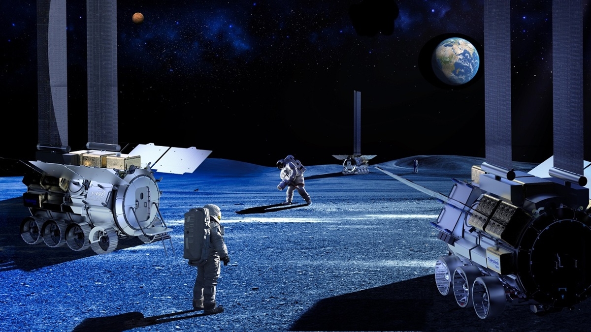 Thales module habitat lune
