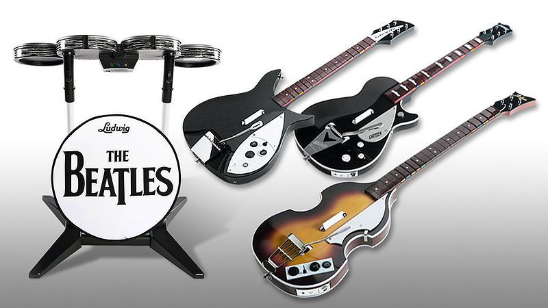 The Beatles : Rock Band - instruments